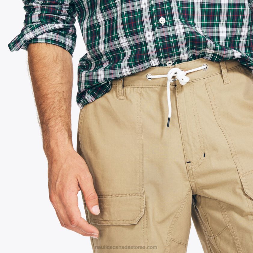 8.5\" Utility Cargo Short Nautica Men Tuscany Tan R260HV219