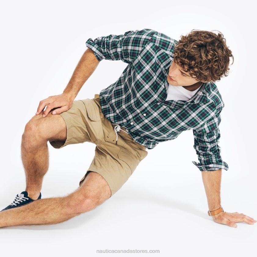 8.5\" Utility Cargo Short Nautica Men Tuscany Tan R260HV219