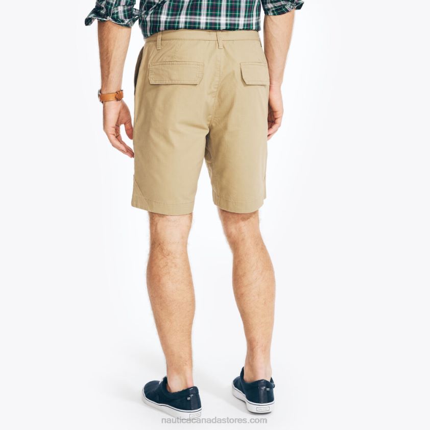 8.5\" Utility Cargo Short Nautica Men Tuscany Tan R260HV219