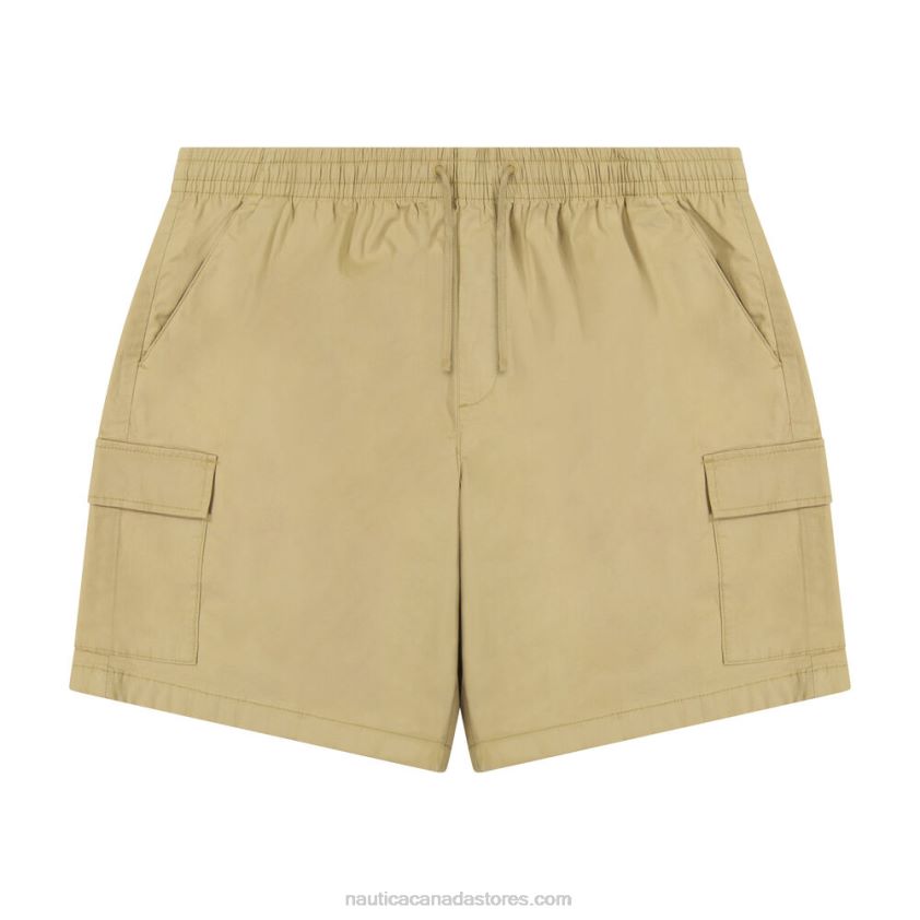 8" Big & Tall Boardwalk Cargo Short Nautica Men Military Tan R260HV253