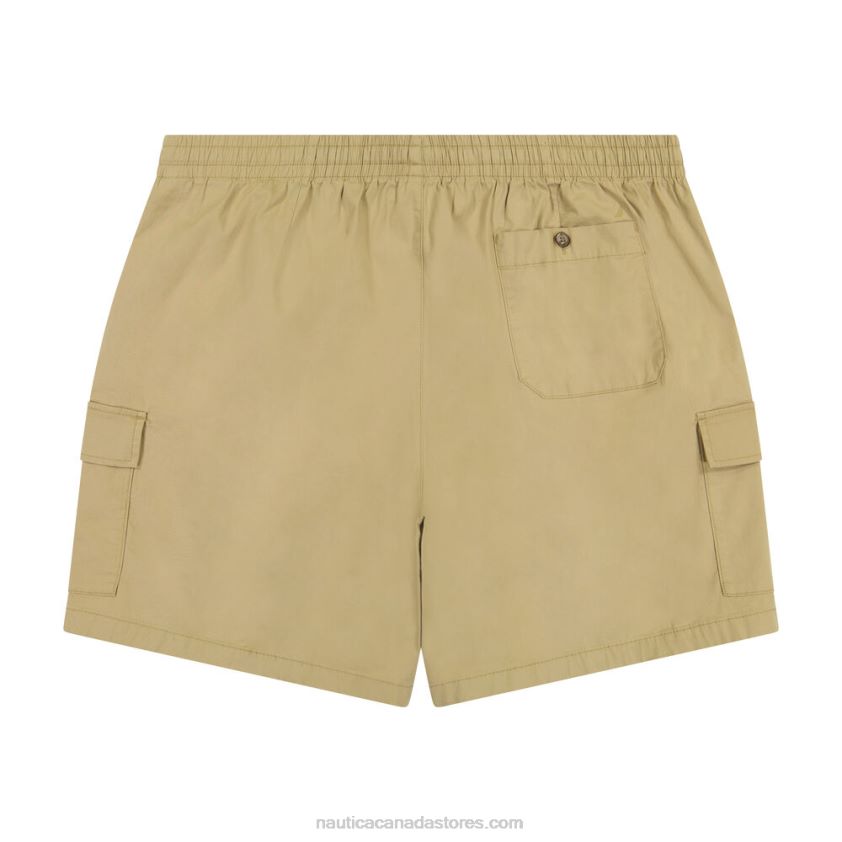 8\" Big & Tall Boardwalk Cargo Short Nautica Men Military Tan R260HV253