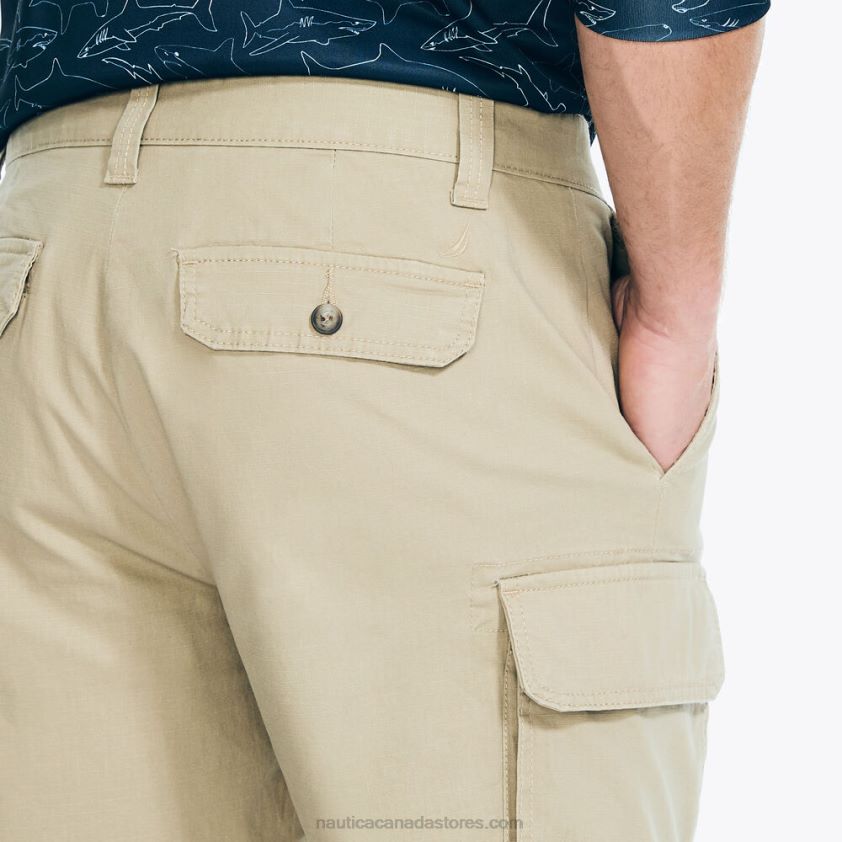 9.5\" Navigator Stretch Cargo Short Nautica Men Beachsand R260HV17