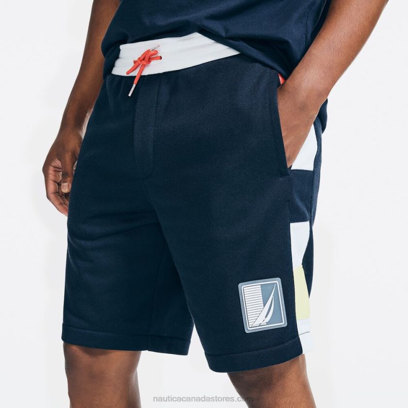 9\" Big & Tall Side Panel Knit Short Nautica Men Navy R260HV649