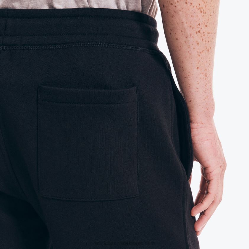 9\'\' J-Class Fleece Short Nautica Men True Black R260HV640