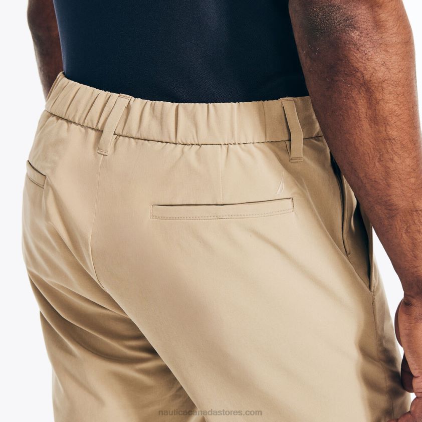 Big & Tall Navtech Flat Front Short Nautica Men Military Tan R260HV382