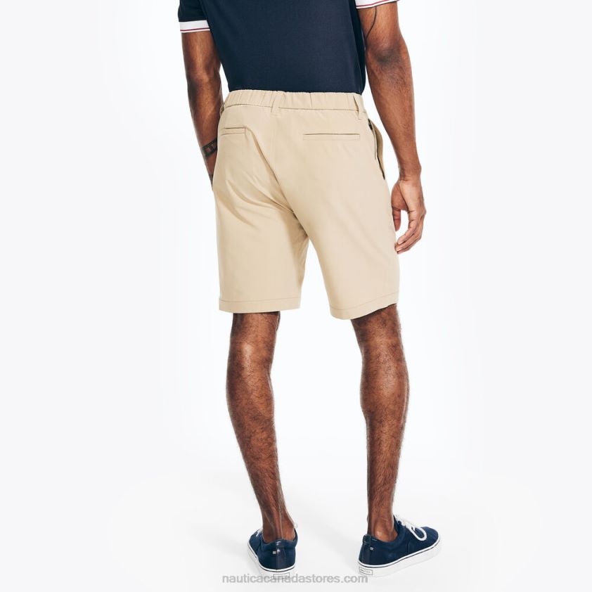 Big & Tall Navtech Flat Front Short Nautica Men Military Tan R260HV382