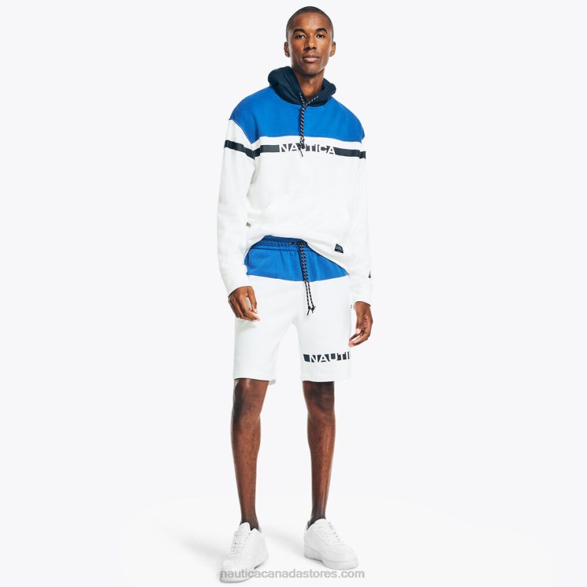 Sustainably Crafted 9\" Colorblock Short Nautica Men Sail White R260HV104