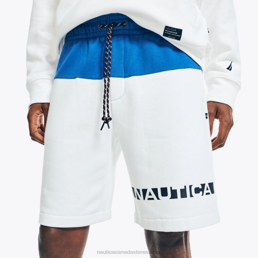 Sustainably Crafted 9\" Colorblock Short Nautica Men Sail White R260HV104