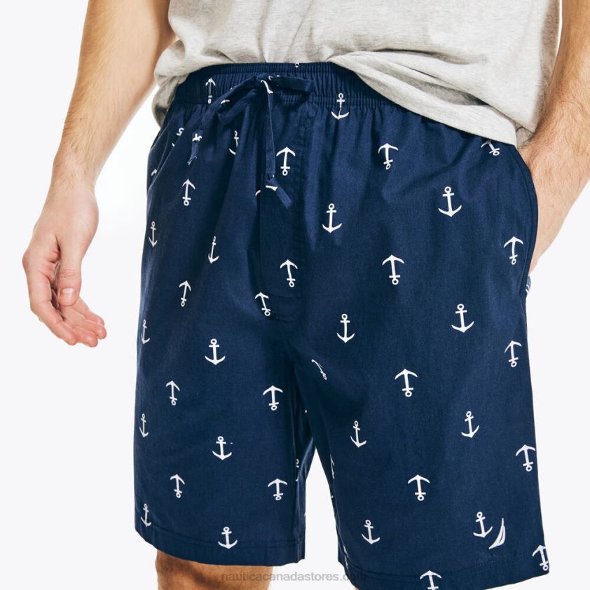 Anchor Print Sleep Short Nautica Men Peacoat R260HV552