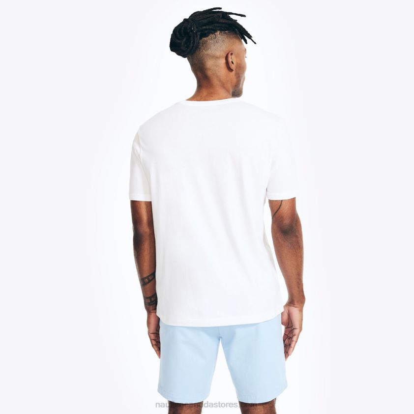 Pride Graphic Sleep T-Shirt Nautica Men Bright White R260HV84