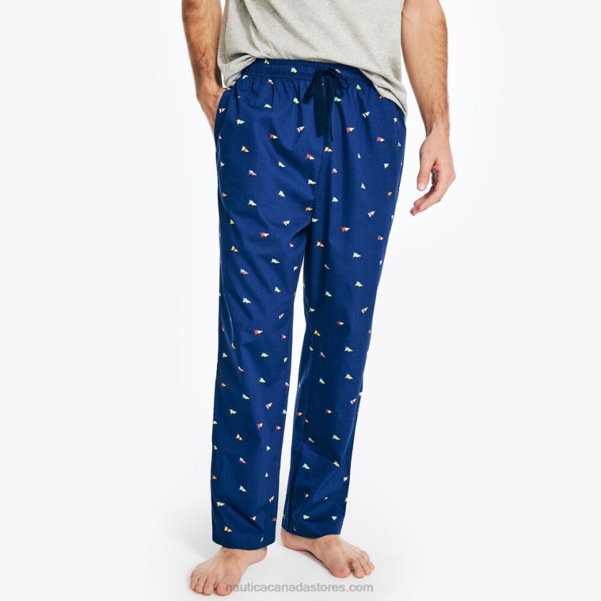 Printed Sleep Pant Nautica Men Estate Blue R260HV528