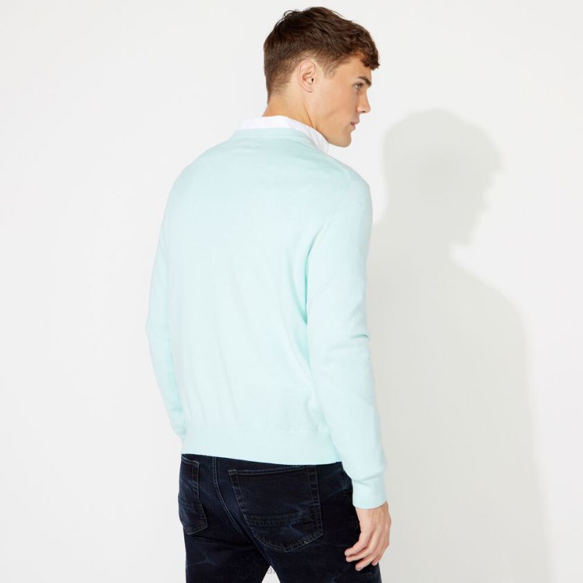 Big & Tall Navtech V-Neck Sweater Nautica Men Aquabreeze R260HV698