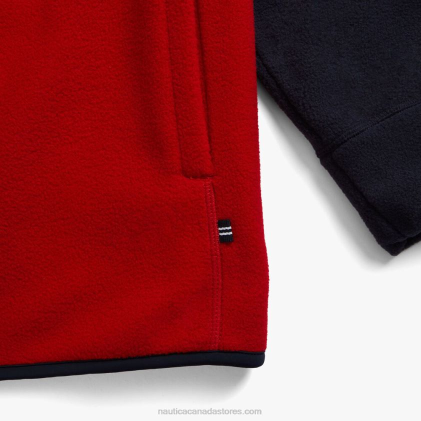 Big & Tall Colorblock Nautex Full-Zip Hoodie Nautica Men Navy R260HV722