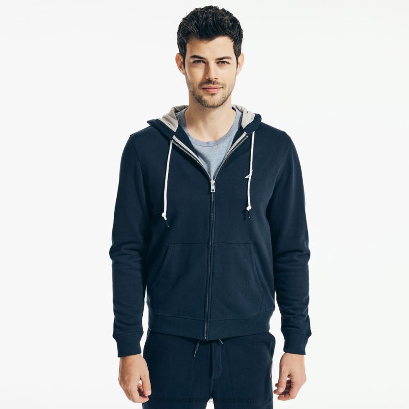 Big & Tall Full-Zip Hoodie Nautica Men Navy R260HV647