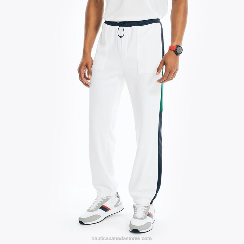 Competition Sustainably Crafted Colorblock Jogger Nautica Men Bright White R260HV503