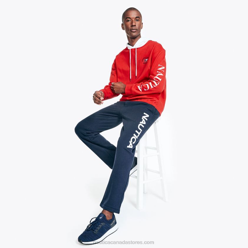 Logo Fleece Sweatpant Nautica Men Navy R260HV44