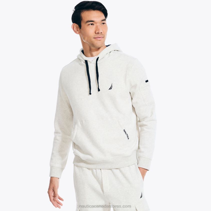 Utility Pocket Hoodie Nautica Men Charcoal R260HV189