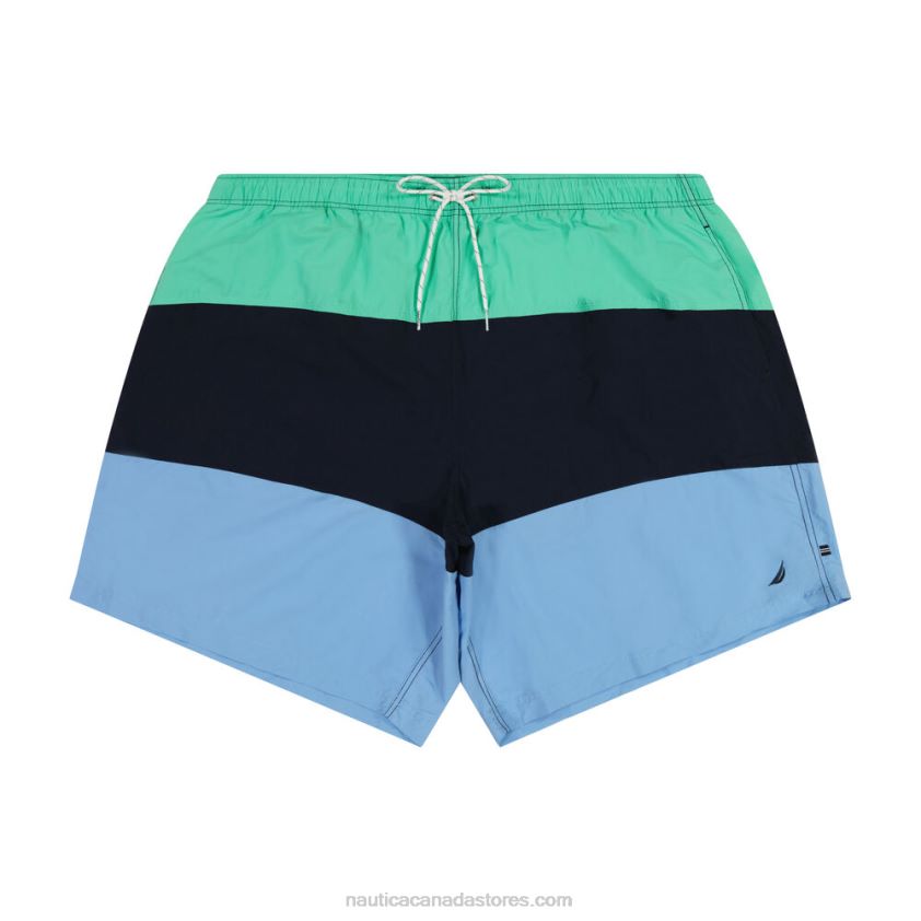Big & Tall Tri-Block Quick-Dry Swim Nautica Men Mint Spring R260HV299
