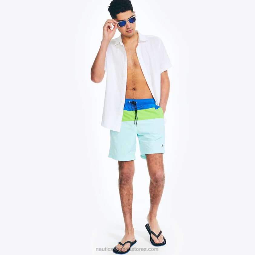 Big & Tall Tri-Block Quick-Dry Swim Nautica Men True Navy R260HV397