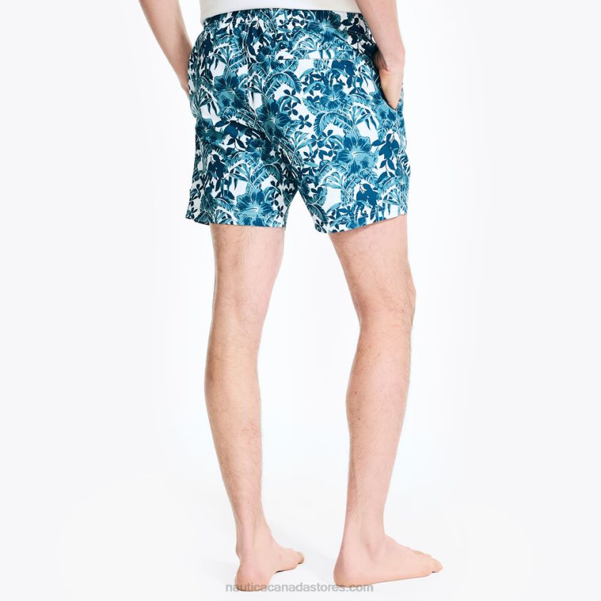 Sustainably Crafted 6\" Printed Quick-Dry Swim Nautica Men Star Sapphire R260HV406