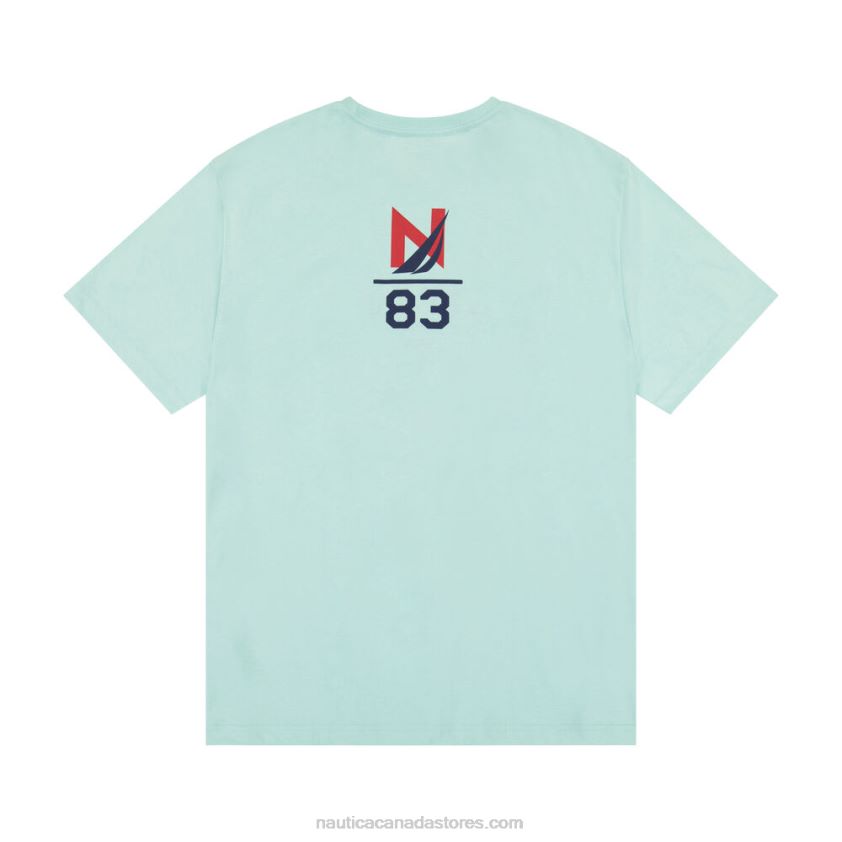 Big & Tall Sustainably Crafted Graphic T-Shirt Nautica Men Azure Blue R260HV598