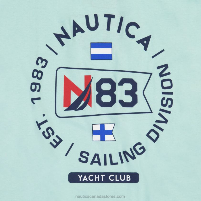 Big & Tall Sustainably Crafted Graphic T-Shirt Nautica Men Azure Blue R260HV598