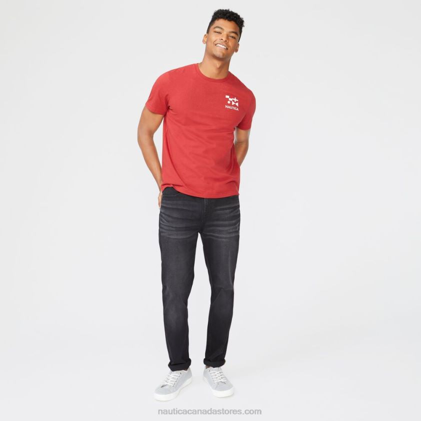 Big & Tall Sustainably Crafted Graphic T-Shirt Nautica Men Lotus R260HV719