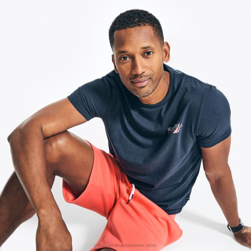 Big & Tall Sustainably Crafted Ocean Challenge Graphic T-Shirt Nautica Men Navy R260HV571