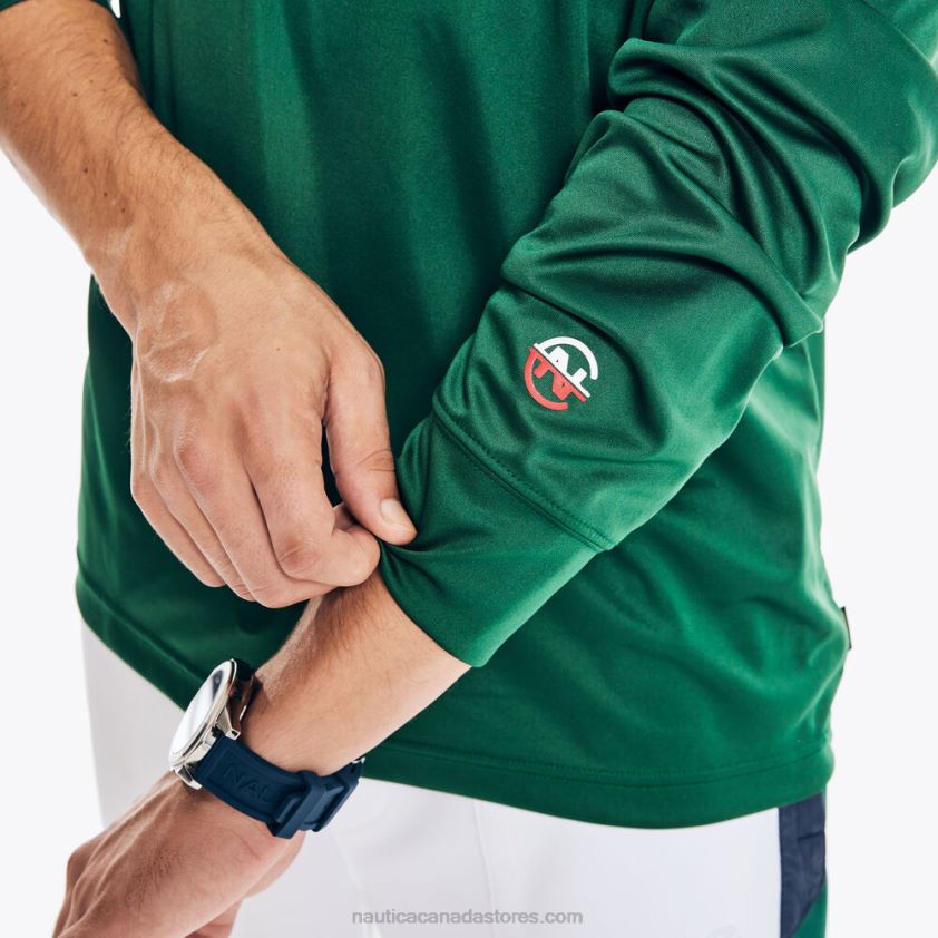 Competition Sustainably Crafted Long-Sleeve T-Shirt Nautica Men Cosmic Fern R260HV151