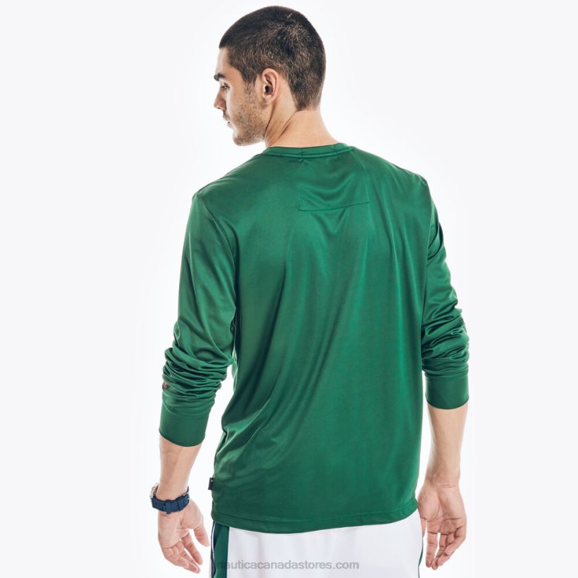 Competition Sustainably Crafted Long-Sleeve T-Shirt Nautica Men Cosmic Fern R260HV151