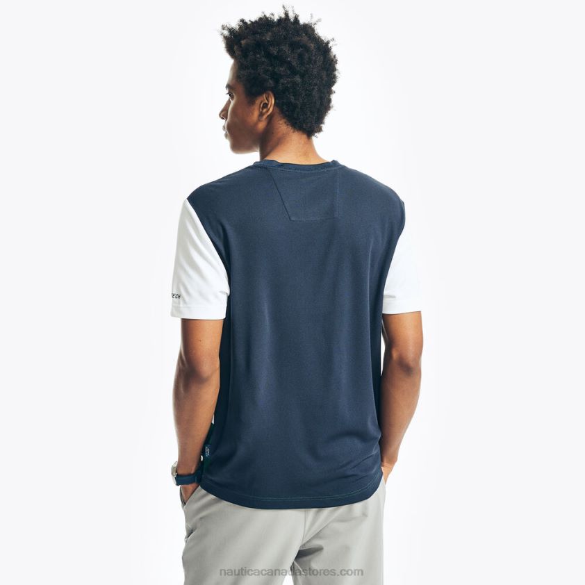 Navtech Sustainably Crafted Colorblock T-Shirt Nautica Men Navy R260HV510