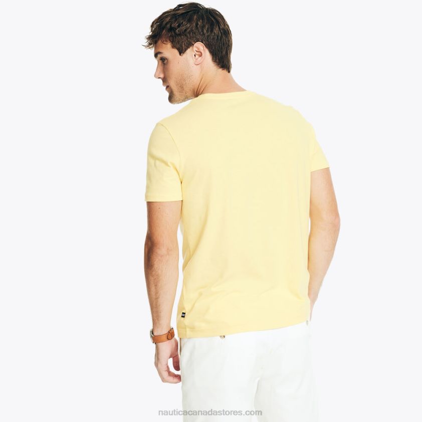 Sustainably Crafted Logo Graphic T-Shirt Nautica Men Aspen Gold R260HV523