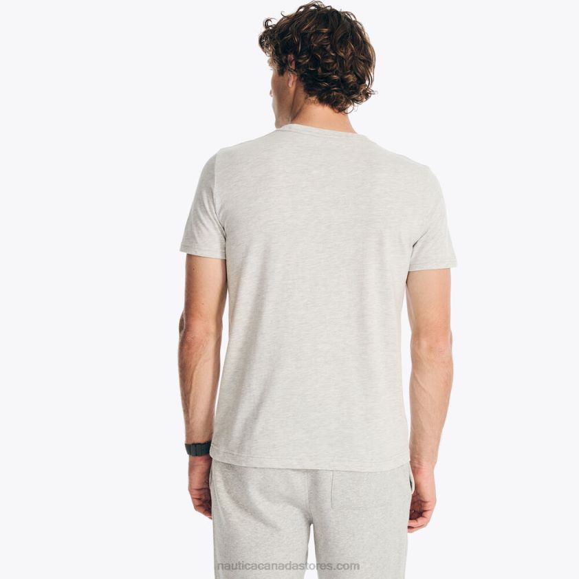 Sustainably Crafted Ocean Challenge Graphic T-Shirt Nautica Men Grey Heather R260HV416