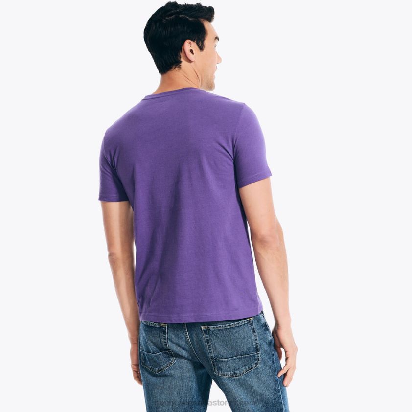 Sustainably Crafted Sailing Division Graphic T-Shirt Nautica Men Gold Finch R260HV96