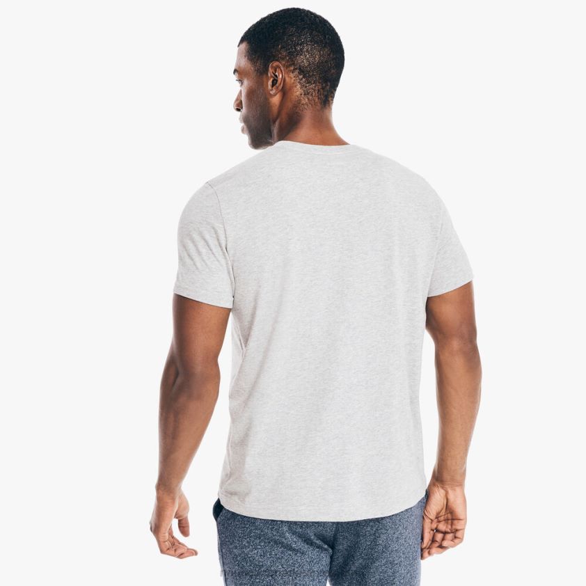 Yacht Club Graphic T-Shirt Nautica Men Grey Heather R260HV633