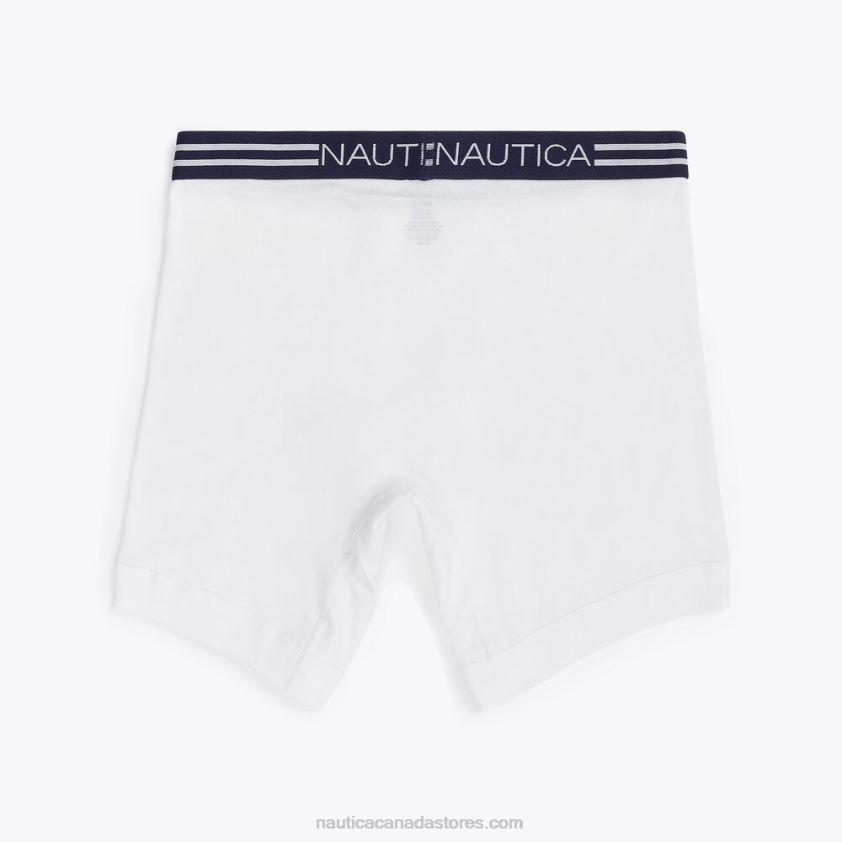 Classic Boxer Briefs 3-Pack Nautica Men Bright White R260HV458