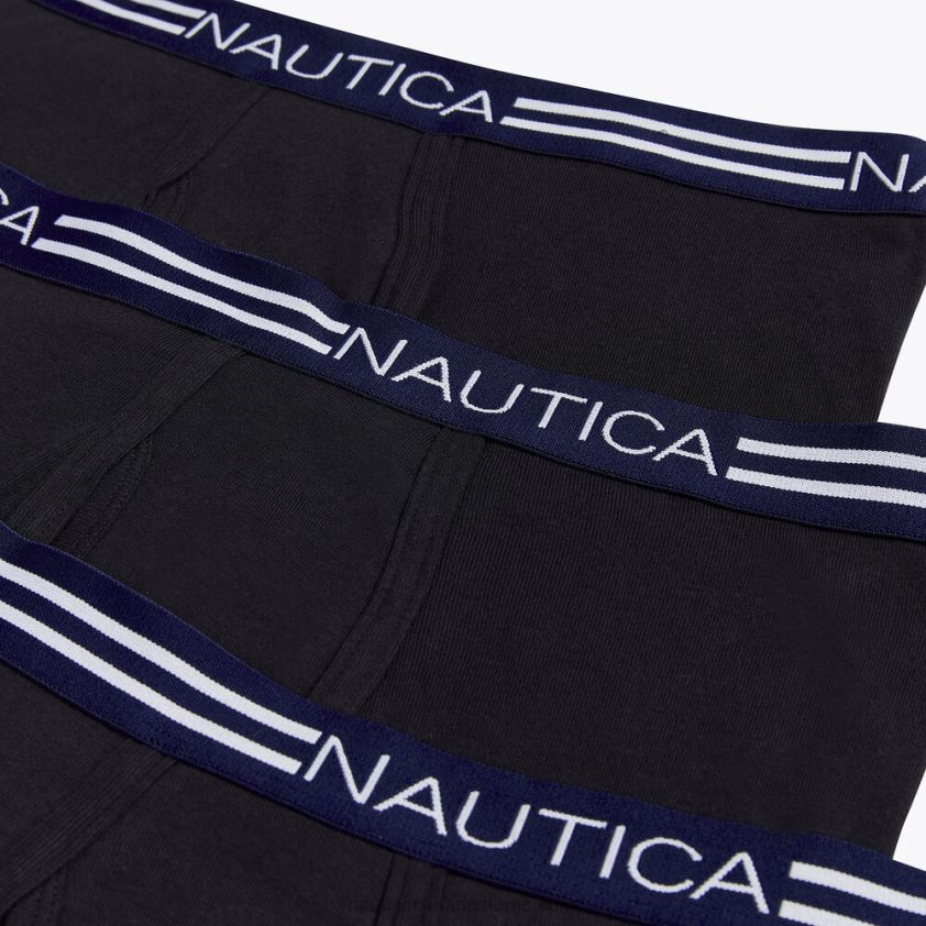 Classic Boxer Briefs 3-Pack Nautica Men True Black R260HV52