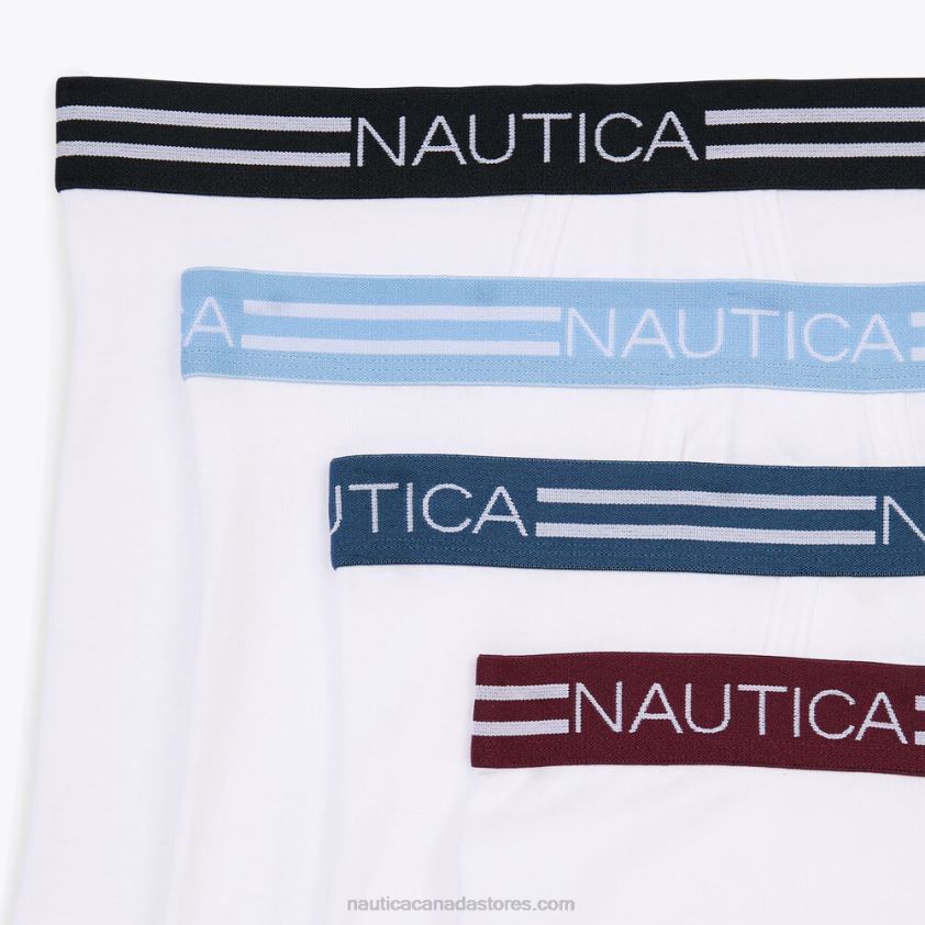 Cotton Boxer Briefs 4-Pack Nautica Men Abalone Heather R260HV686