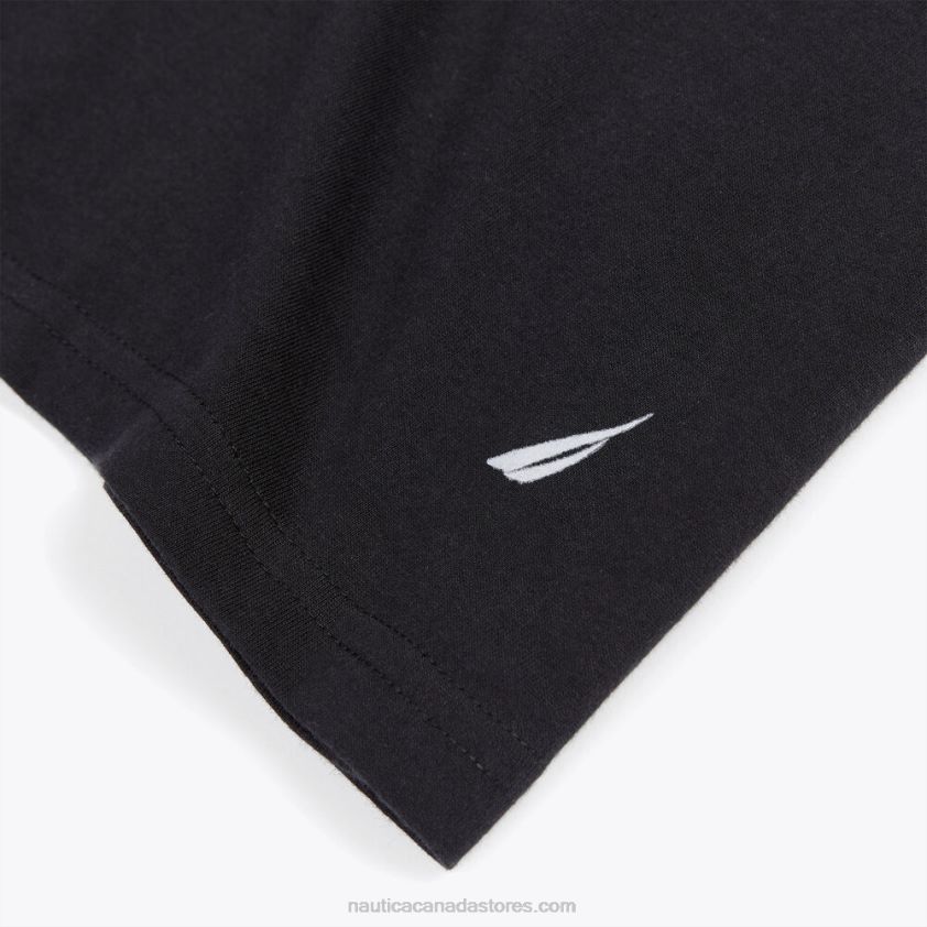 Crew T-Shirts 3-Pack Nautica Men True Black R260HV378