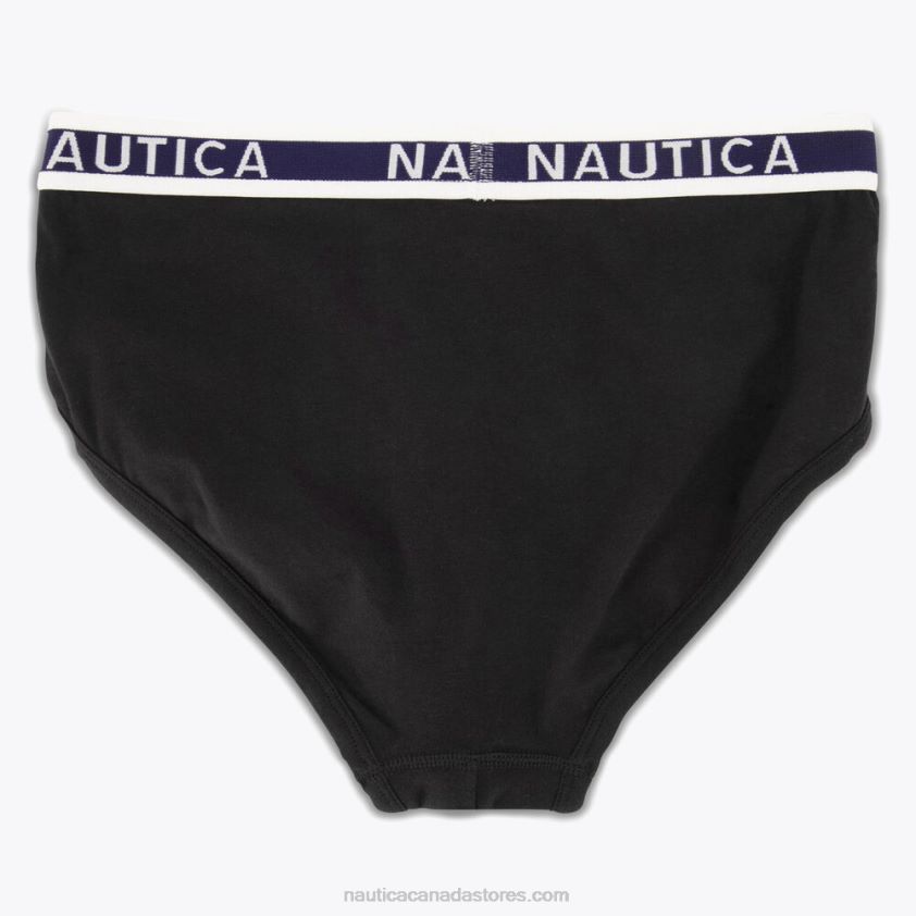 Stretch Cotton Briefs 3-Pack Nautica Men Charcoal T R260HV606