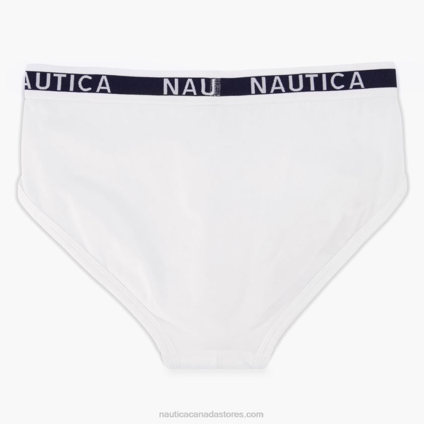 Stretch Cotton Briefs 3-Pack Nautica Men Charcoal T R260HV606