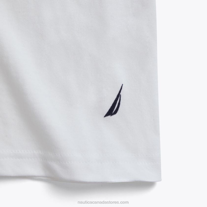 V-Neck T-Shirts 5-Pack Nautica Men Antique White Wash R260HV117