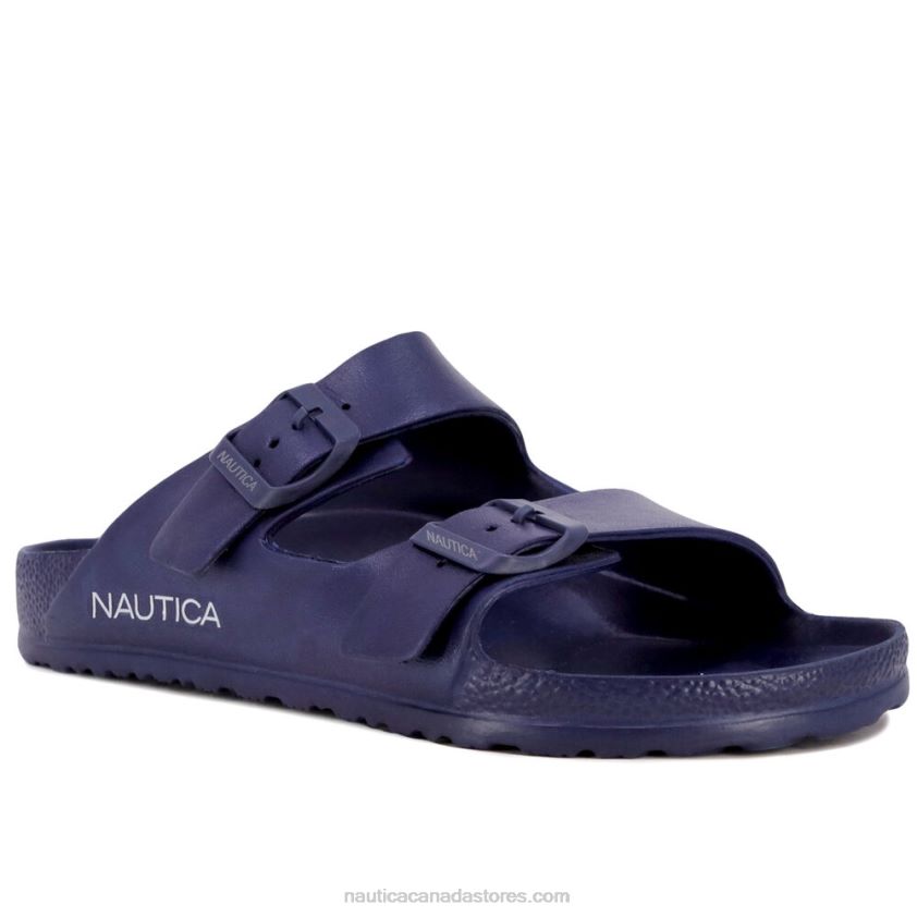 Buckle Slide Sandal Nautica Men Ice Blue R260HV587