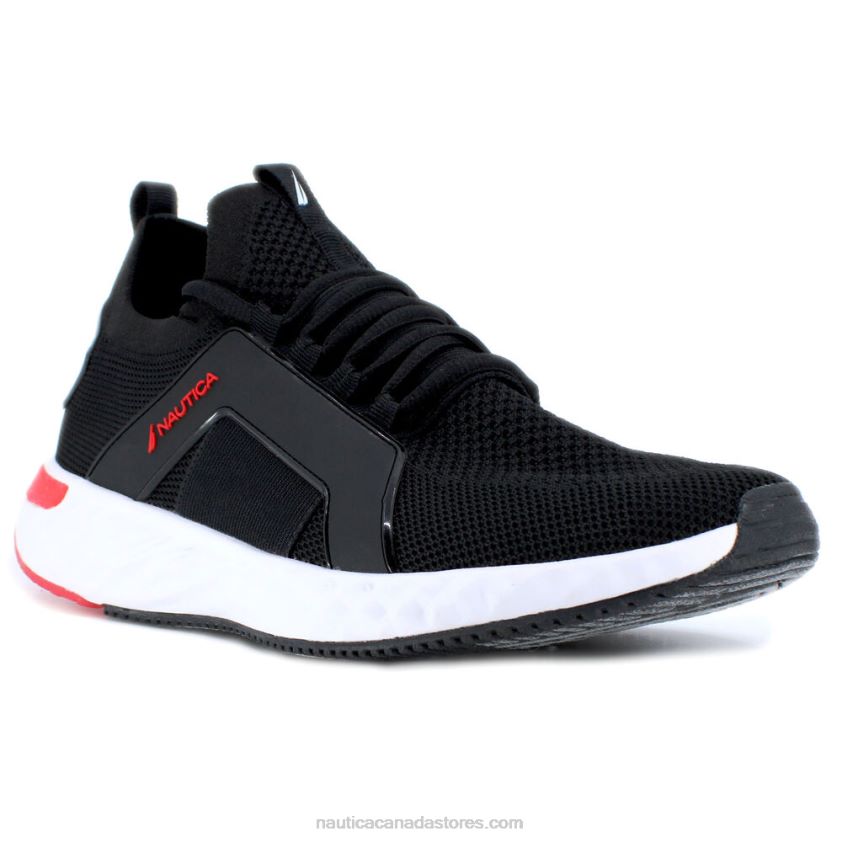Logo Mesh Sneaker Nautica Men Black R260HV243