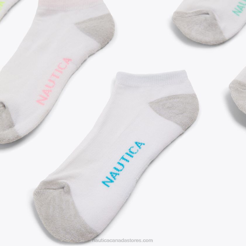 Athletic Low Cut Socks 6-Pack Nautica Women Multi R260HV797