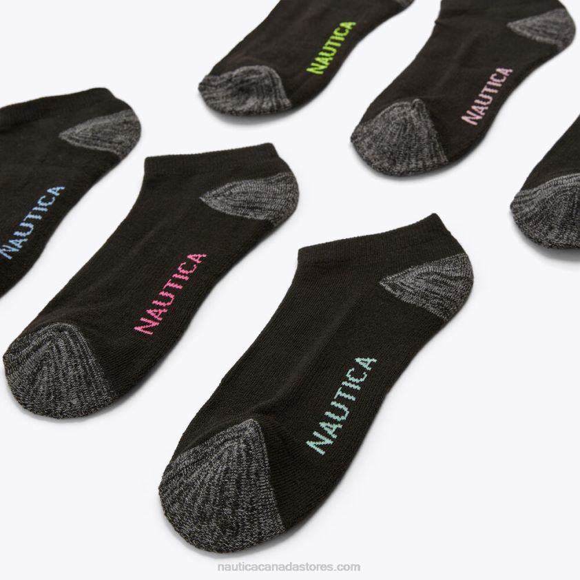 Athletic Low Cut Socks 6-Pack Nautica Women Multi R260HV815
