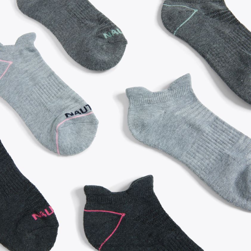 Athletic Tab Low-Cut Socks 6-Pack Nautica Women Multi R260HV909