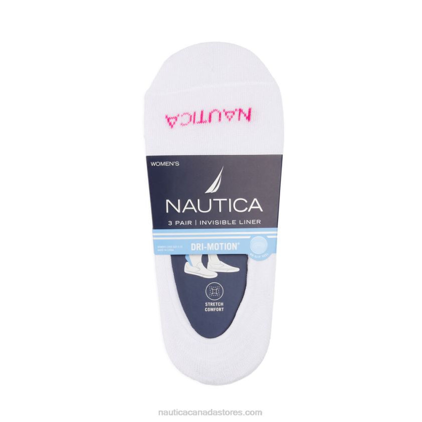 Cuff Liner Socks 3-Pack Nautica Women Multi R260HV877