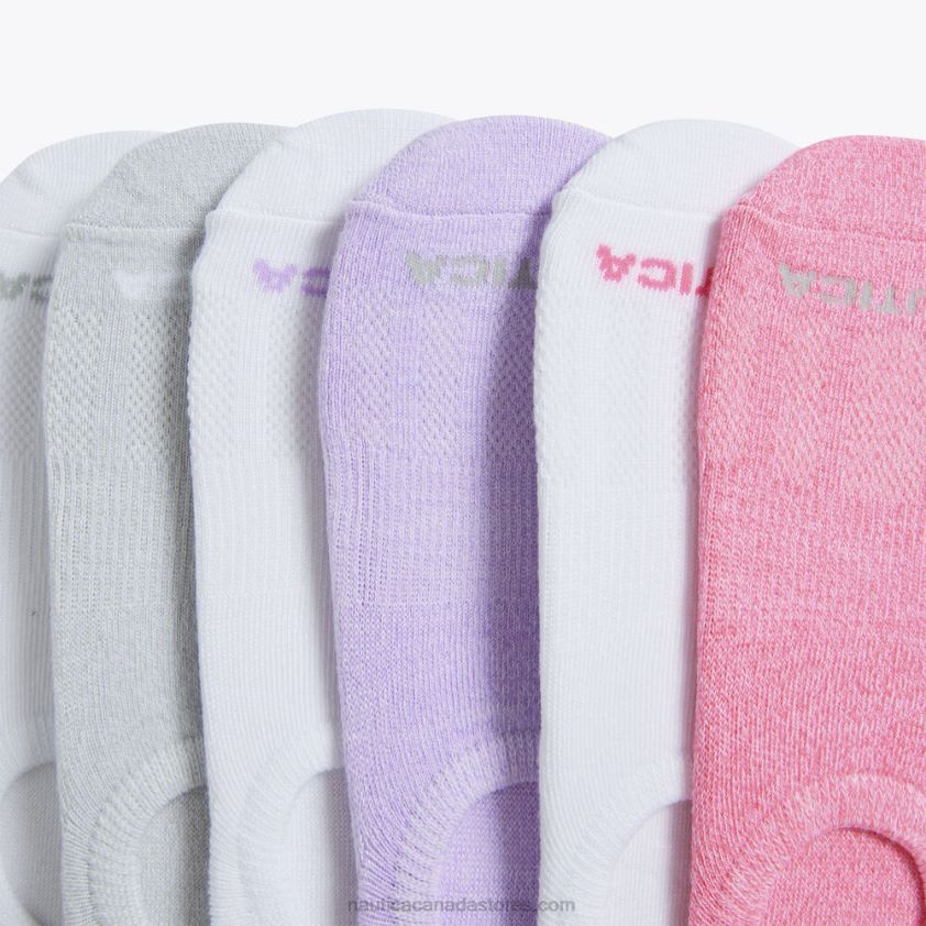 Cuff Liner Socks 6-Pack Nautica Women Multi R260HV792