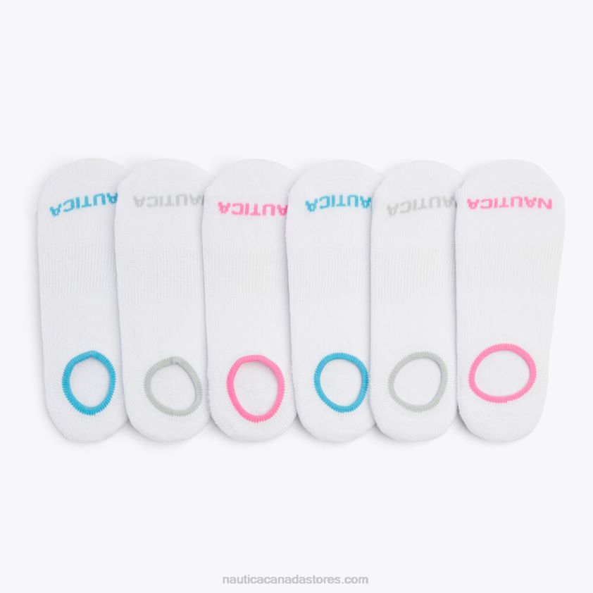 Liner Socks 6-Pack Nautica Women Multi R260HV823